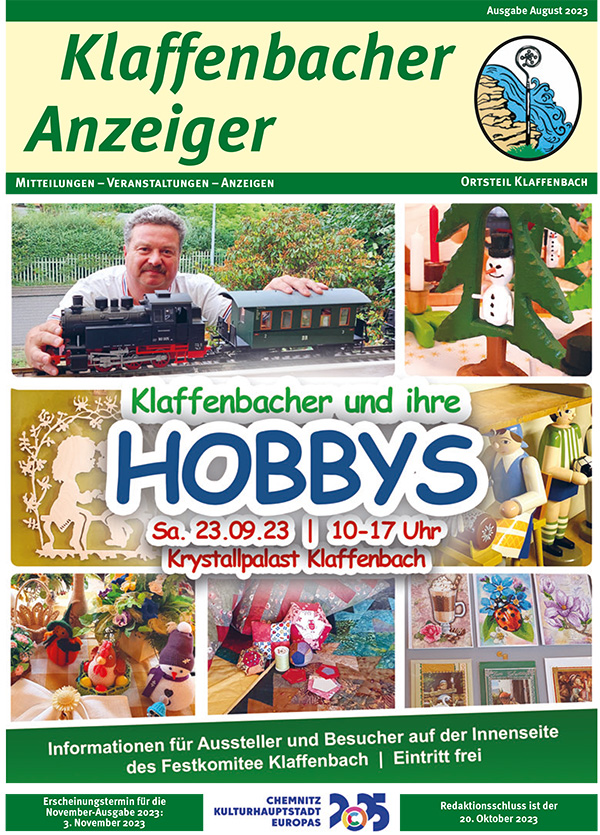 Der aktuelle Klaffenbacher Anzeiger